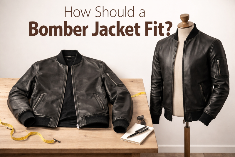 How Should a Bomber Jacket Fit?