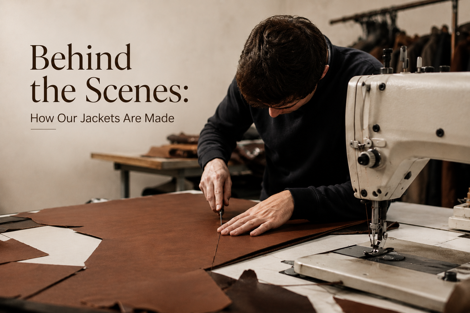 Behind the Scenes How Our Jackets Are Made