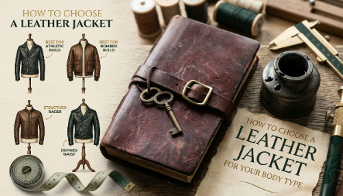 How to Choose a Leather Jacket for Your Body Type
