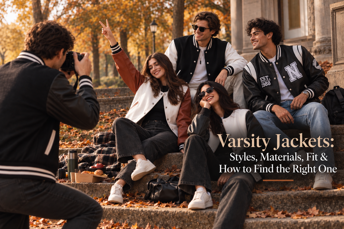 Varsity Jackets: Styles, Materials, Fit & How to Find the Right One
