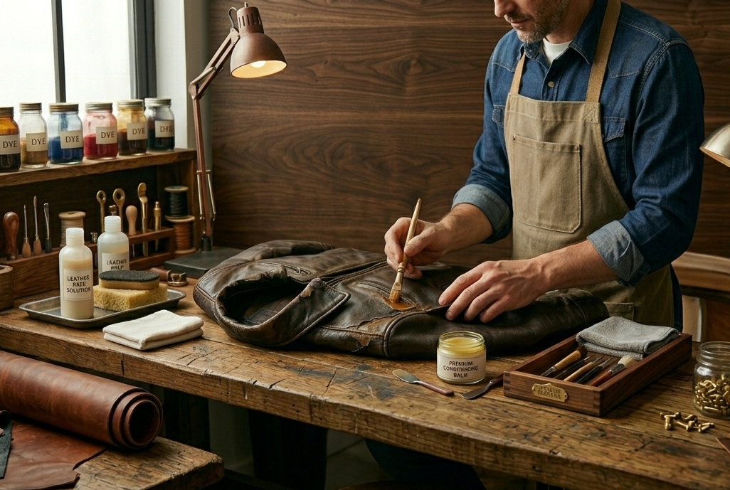 How to Fix Leather Jacket Peeling