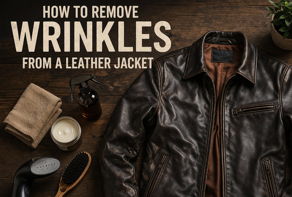 How To Remove Wrinkles From Leather Jackets?