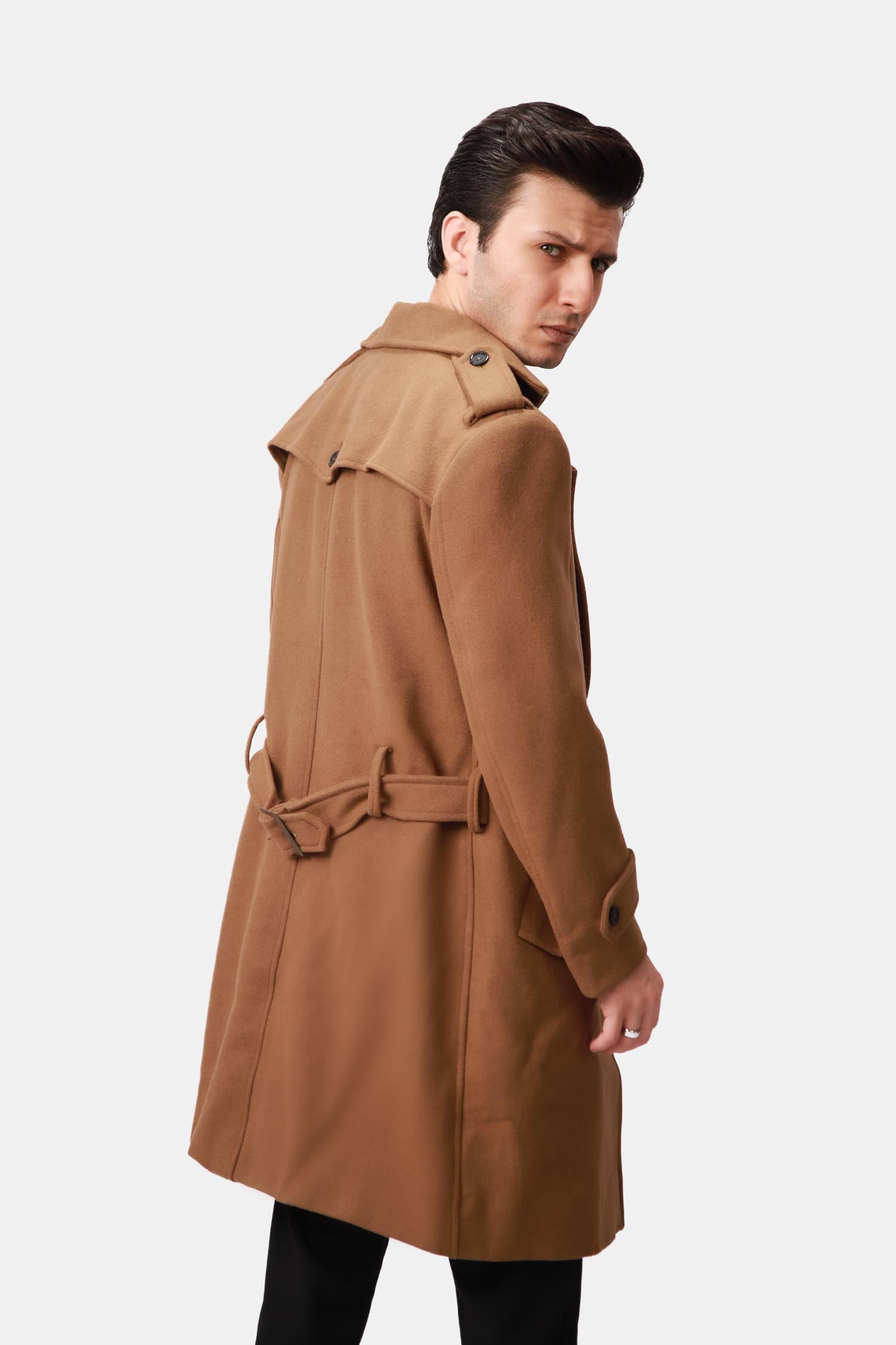 Wool Trench Coat For Men