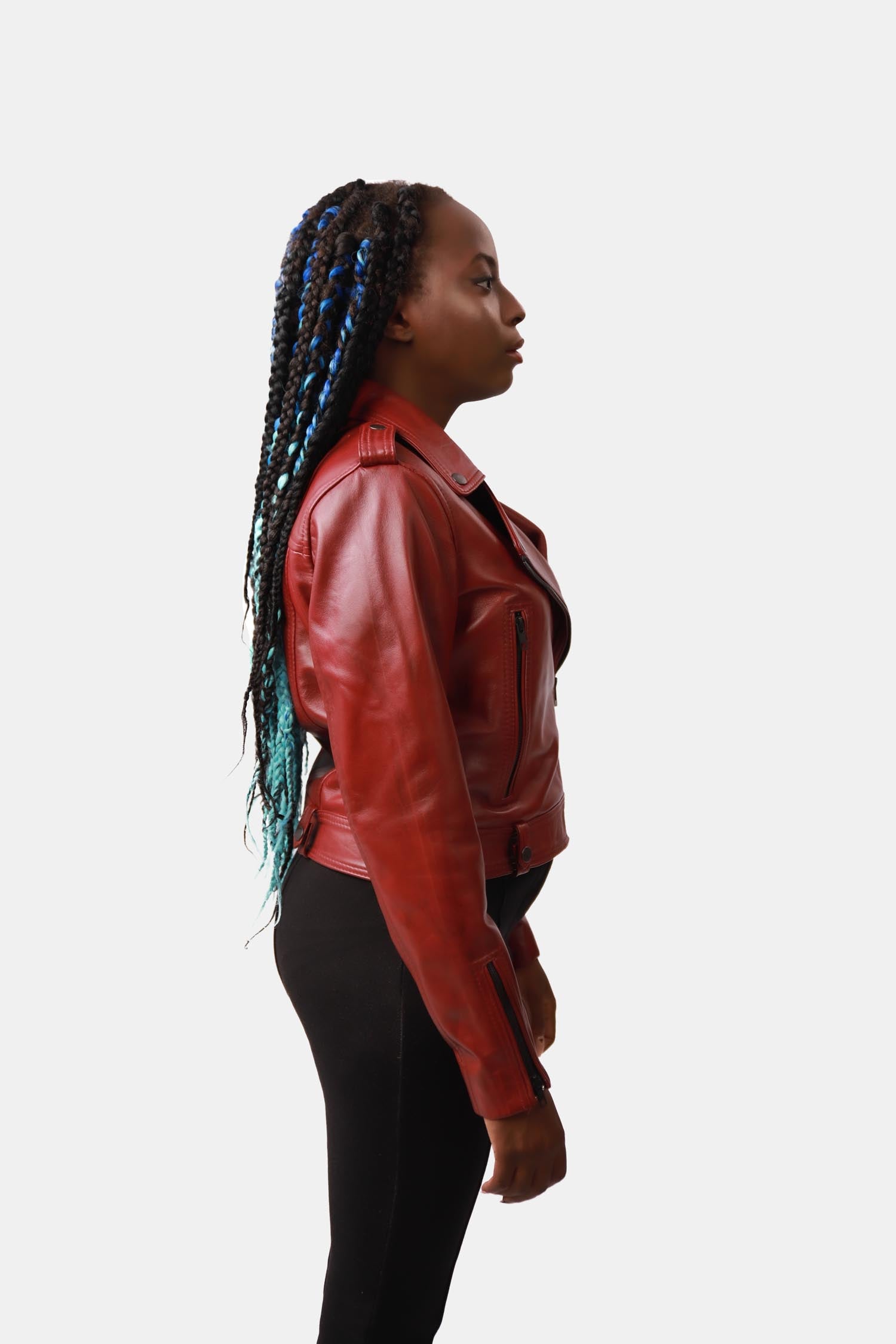 Biker Leather Jacket For Women