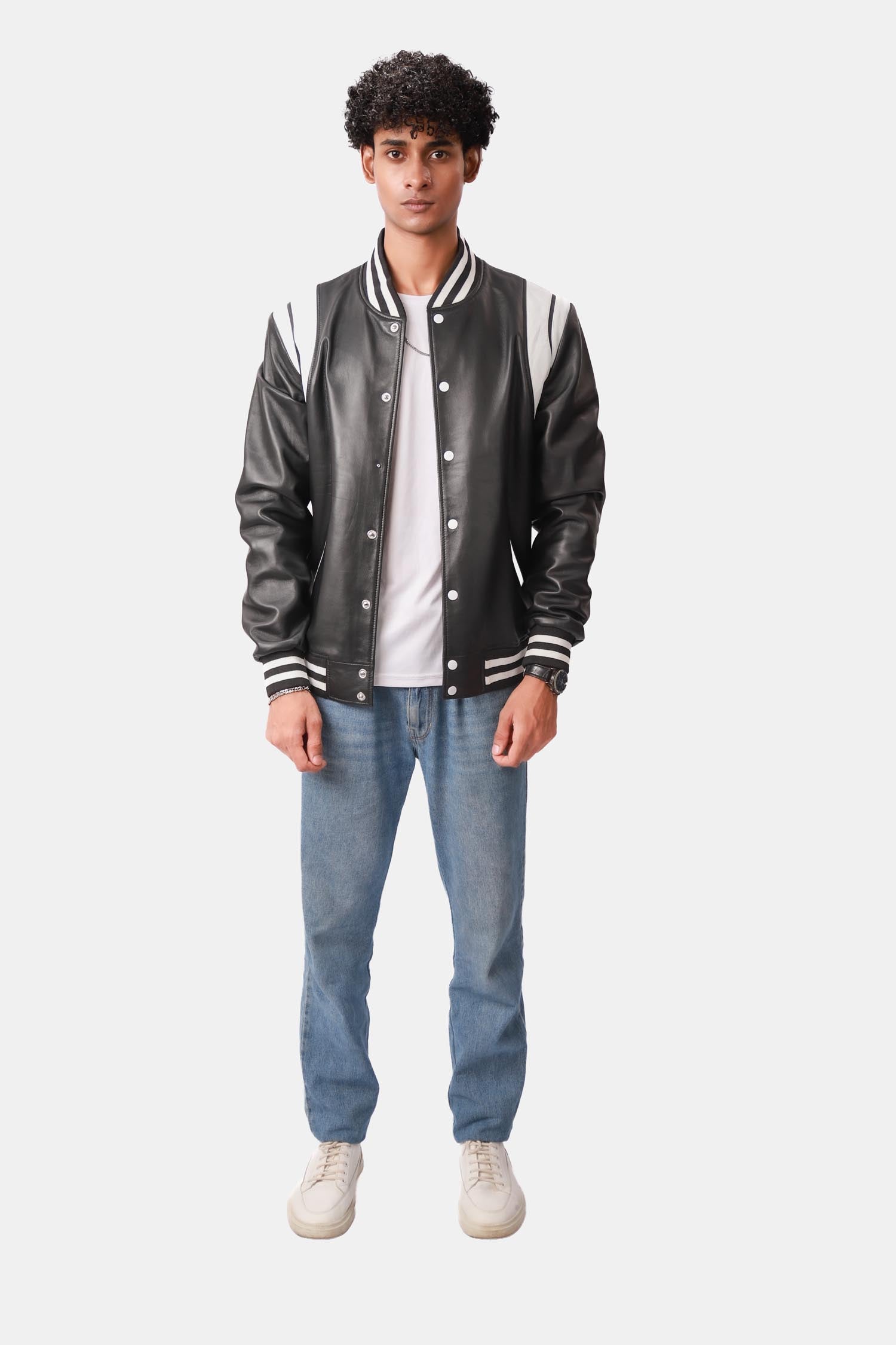 Black Leather Jacket For Men