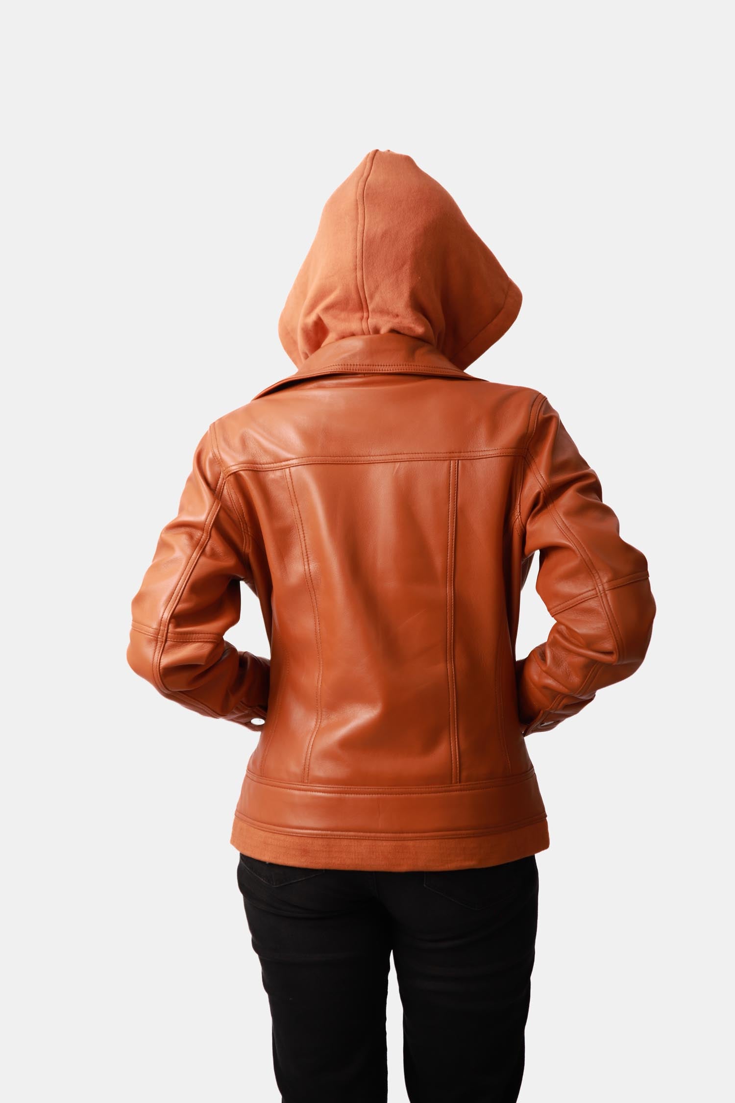 Bomber Jacket with Removable Hood