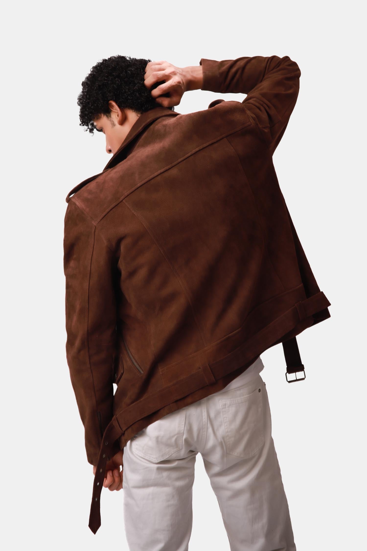 Leather Biker Jacket For Men