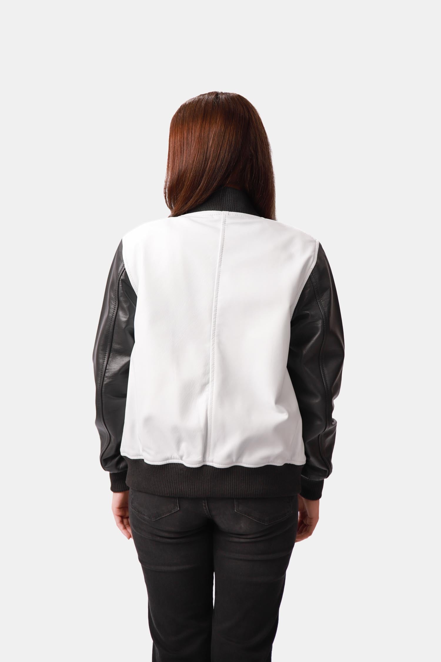 White & Black Jacket For Women