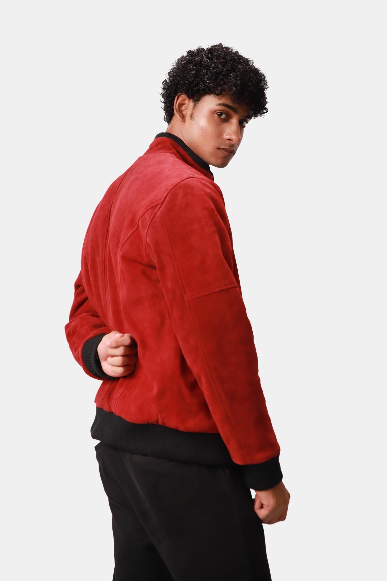 Red Leather Jacket For Men