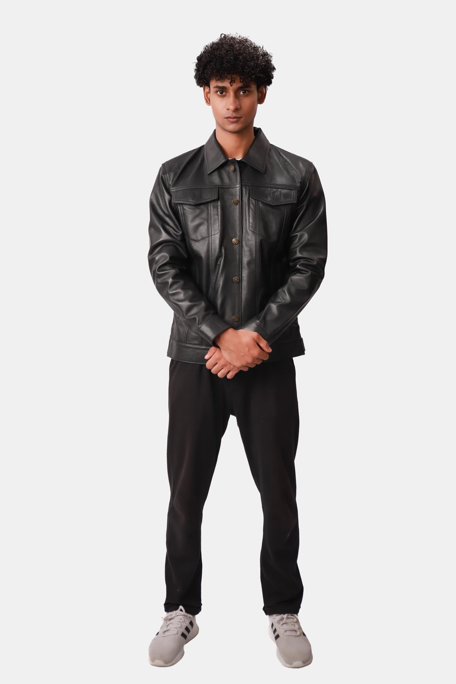 Black Leather Jacket For Men