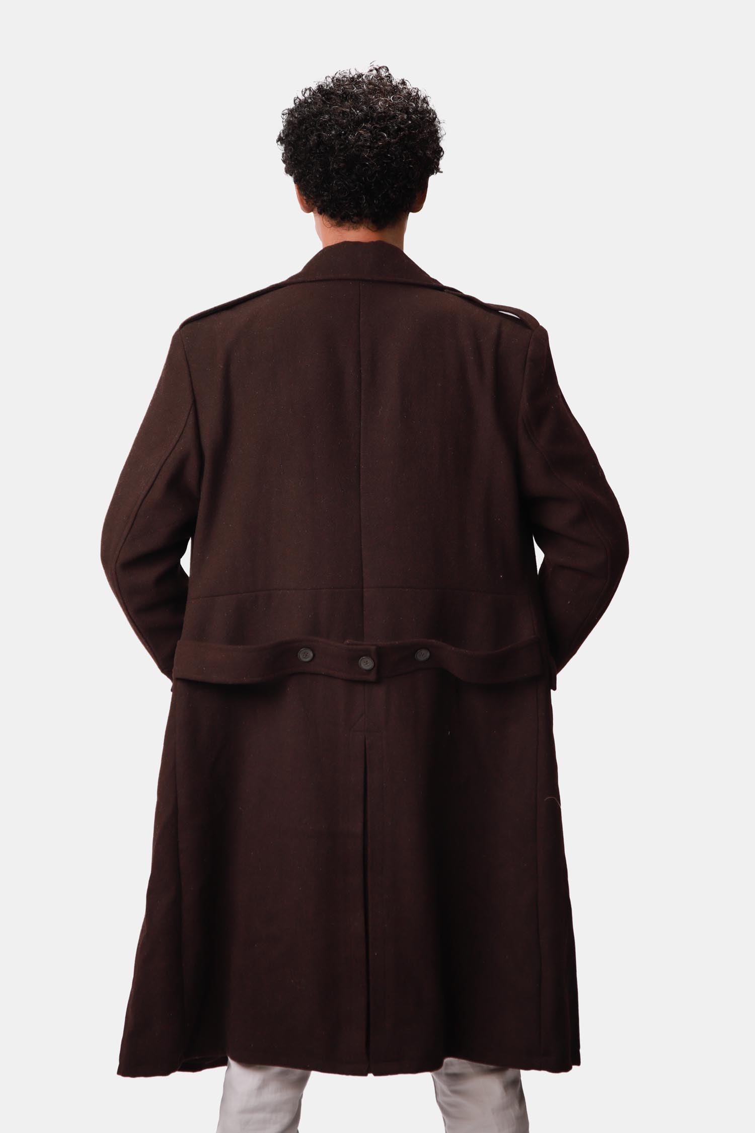 Wool Trench Coat For Men