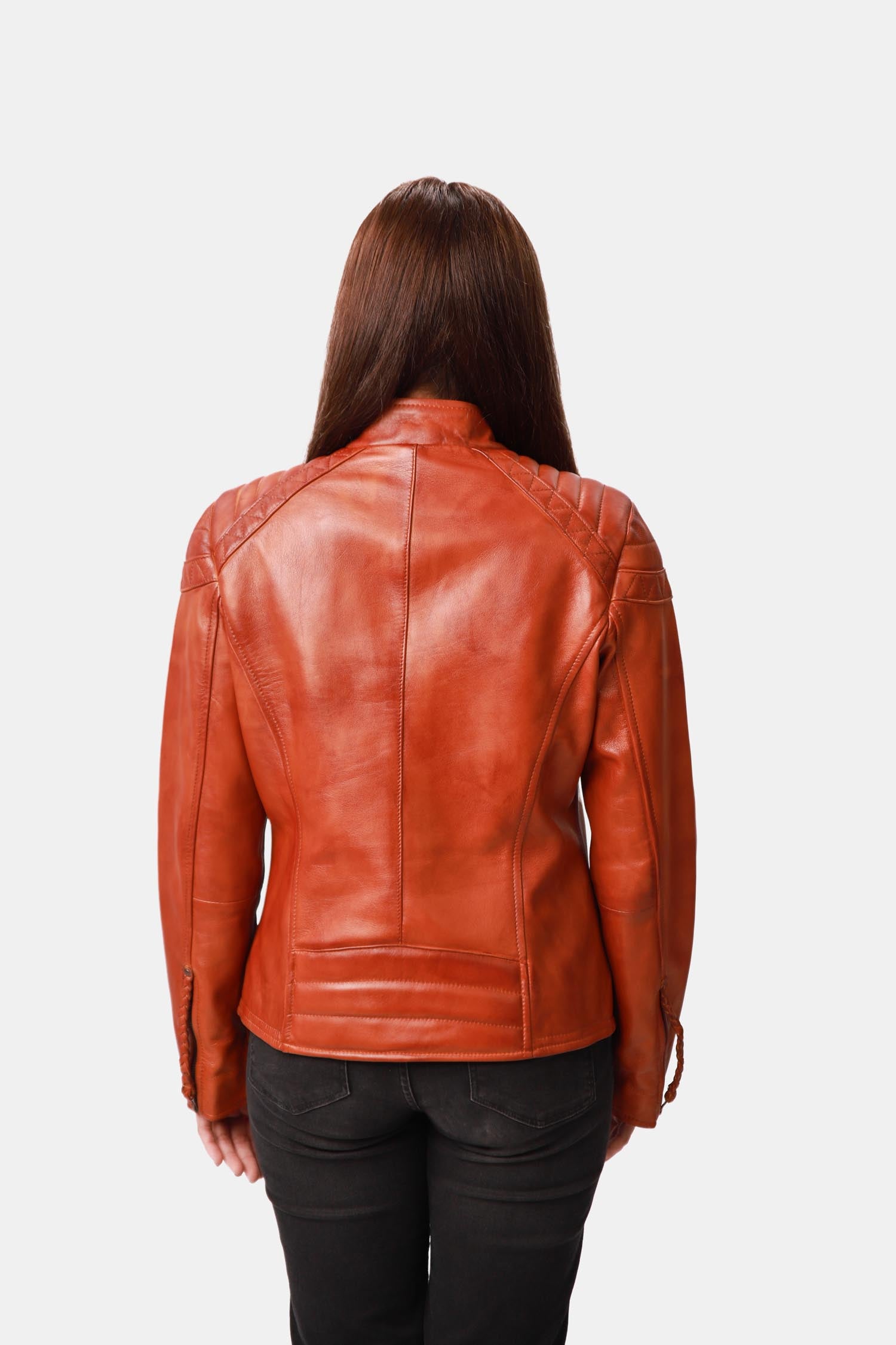 Cafe Racer Leather Jacket