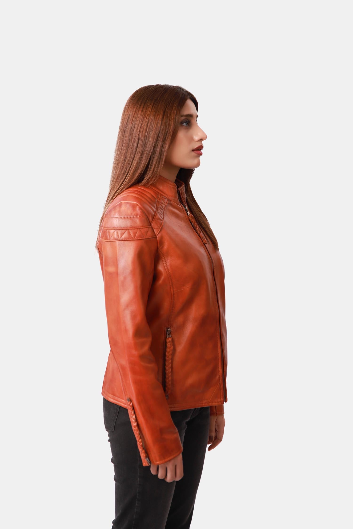 Cafe Racer Leather Jacket