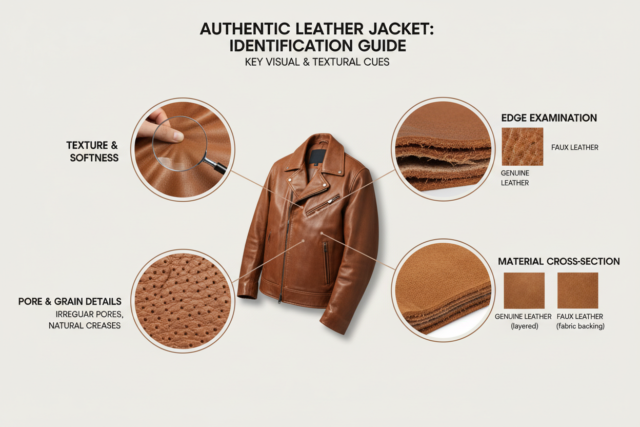 11 Ways to Identify a Genuine Jacket | How to Tell If It’s Real Leather