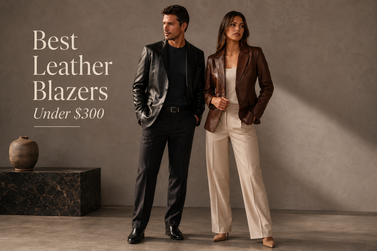 Best Leather Blazers Under $300