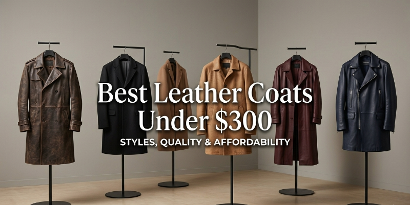 Best Leather Coats Under $300