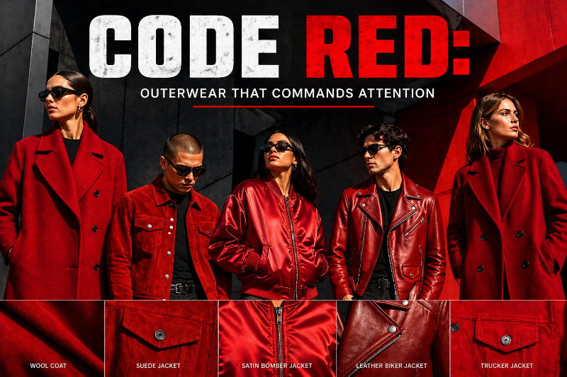 Code Red: Outerwear That Commands Attention