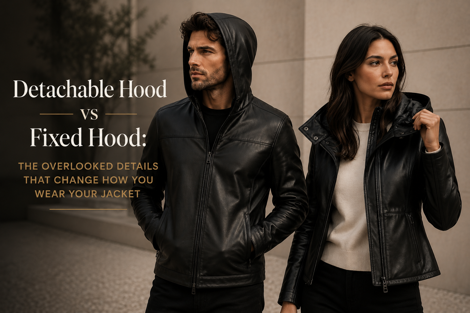 Detachable Hood vs Fixed Hood The Overlooked Details That Change How You Wear Your Jacket