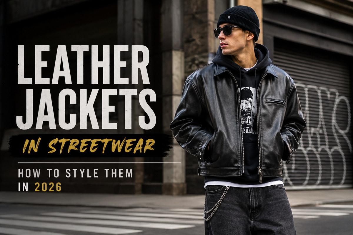 Leather Jackets in Streetwear: How to Style Them in 2026