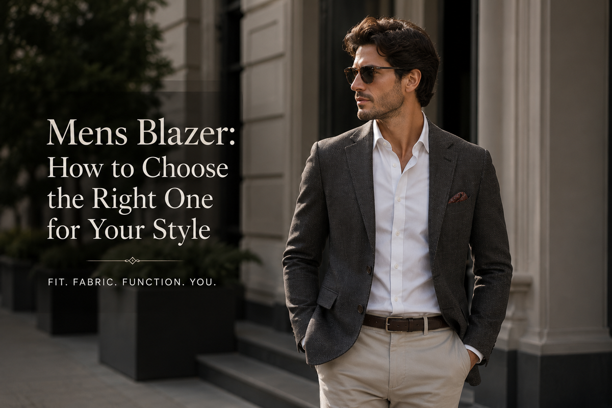 Mens Blazer: How to Choose the Right One for Your Style