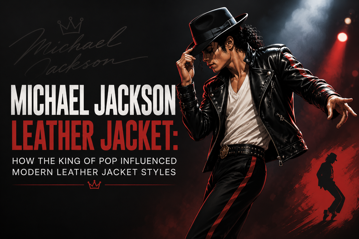 Michael Jackson Leather Jackets: How the King of Pop Influenced Modern Leather Jacket Styles