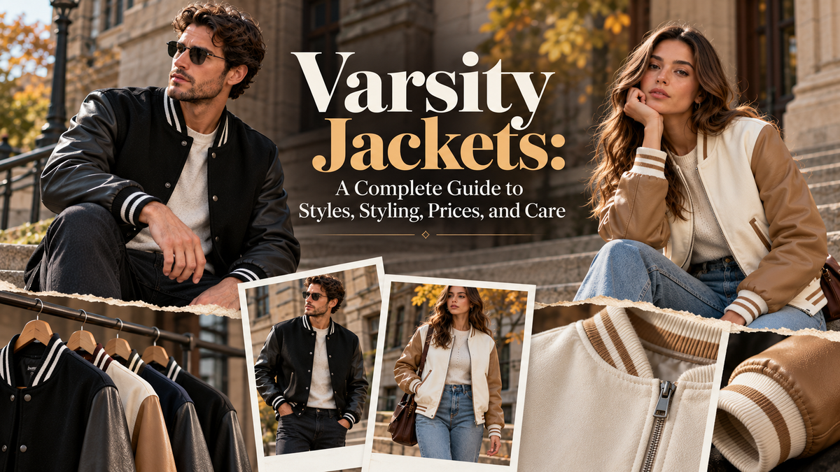 What Should You Know About Varsity Jackets, Including Their Styles, Prices, and Care?