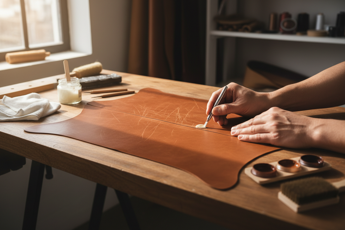 Fixing Scratches and Cracks in Leather: A Simple Guide
