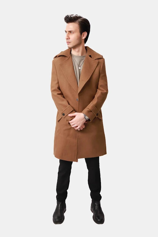 Wool Trench Coat For Men