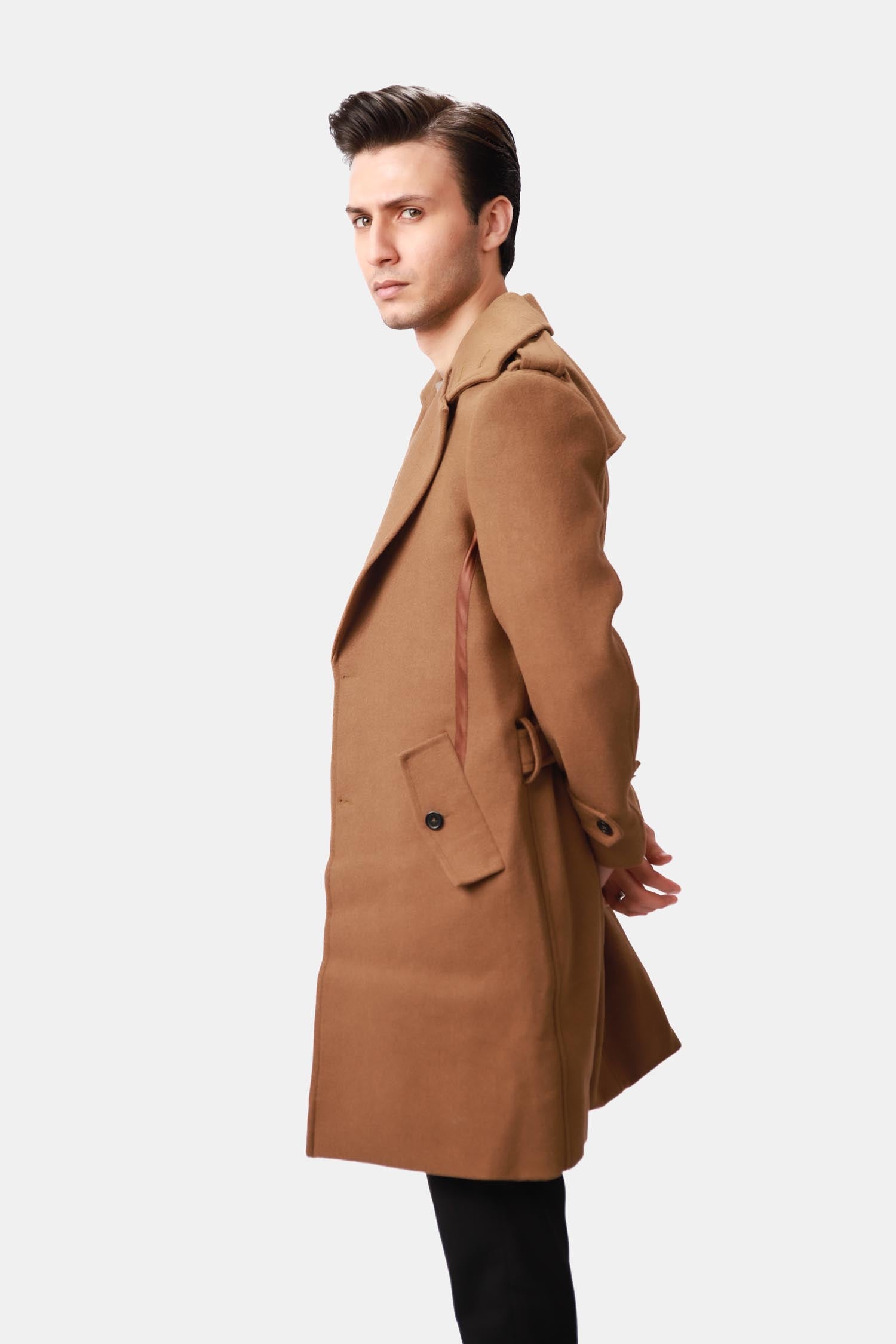 Wool Trench Coat For Men