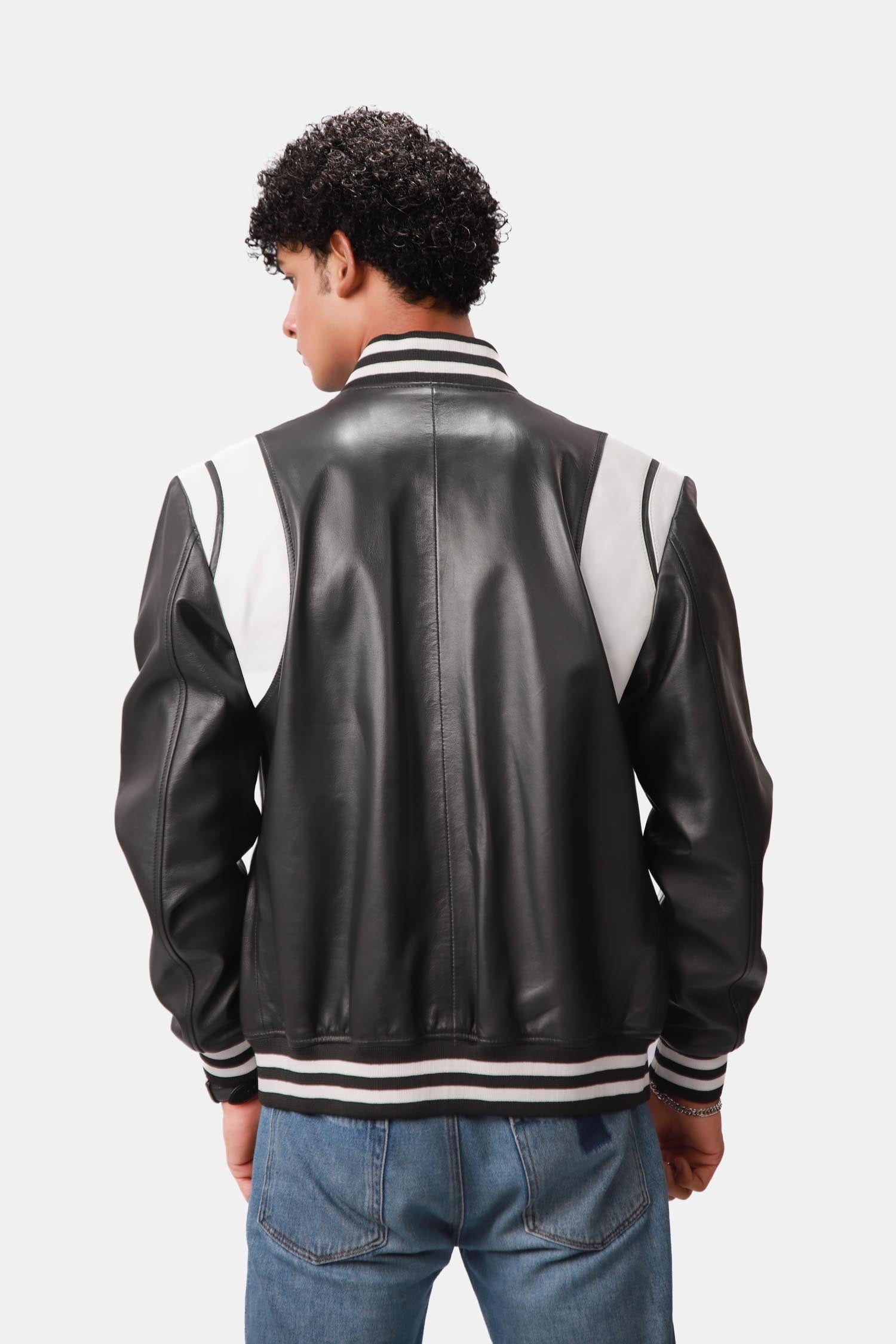 Black Leather Jacket For Men