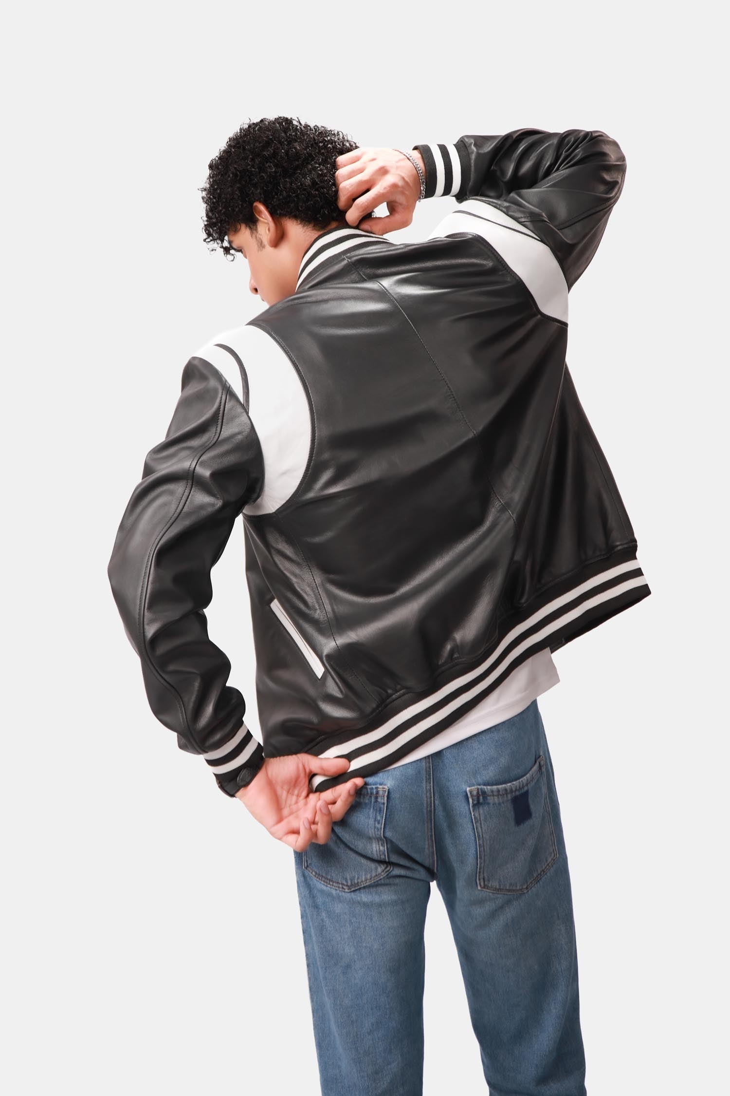 Black Leather Jacket For Men