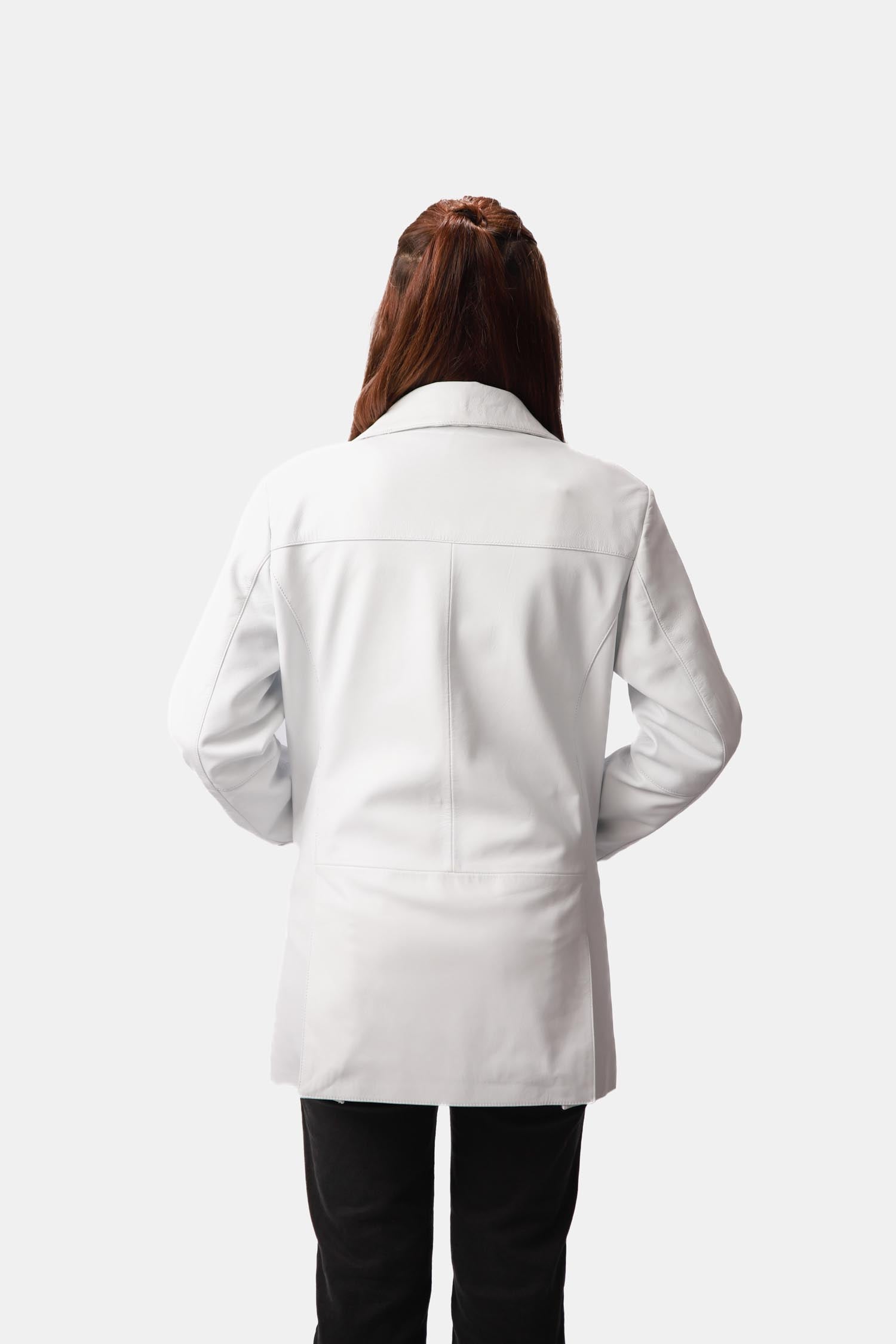 White Blazer Coat For Women