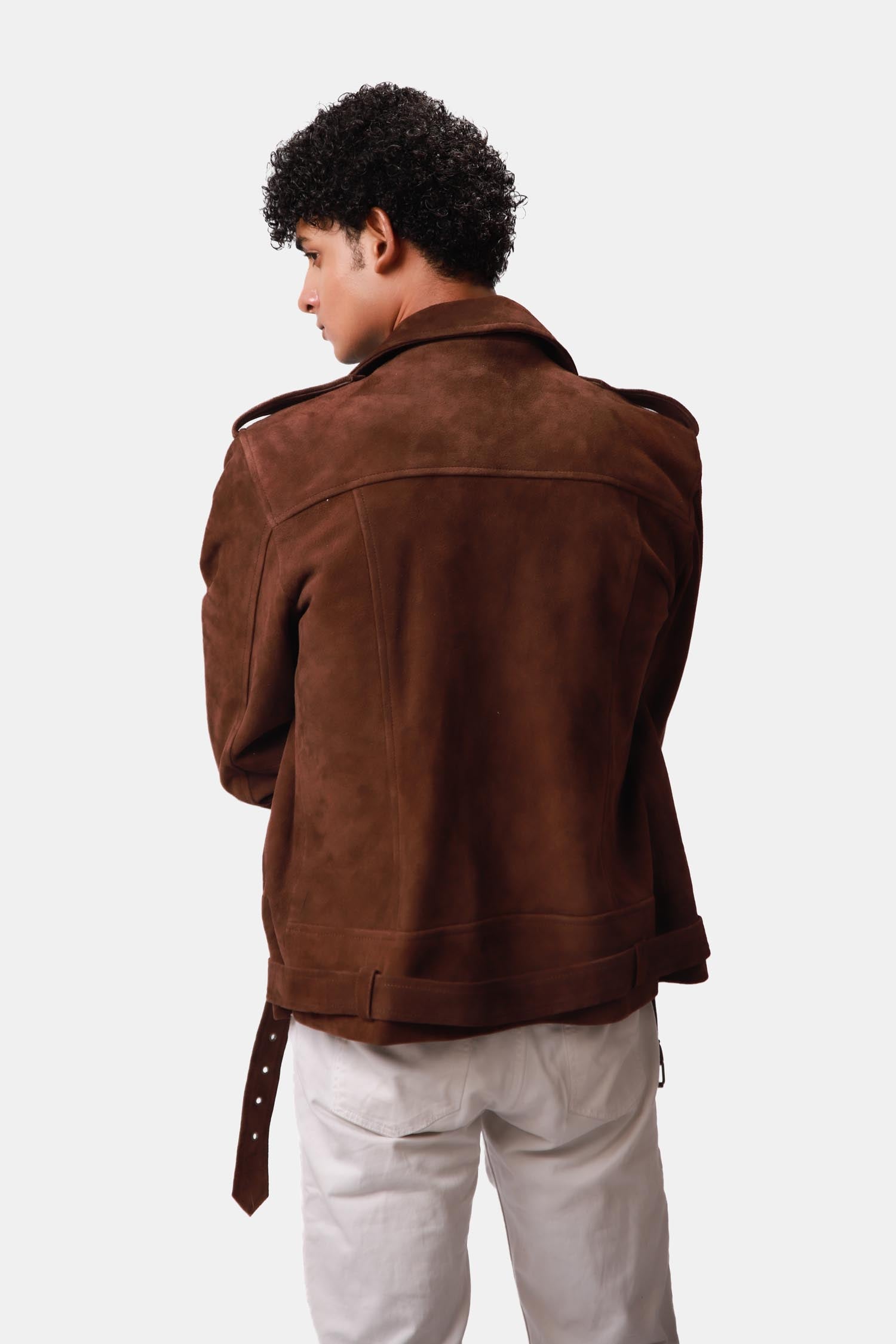 Leather Biker Jacket For Men