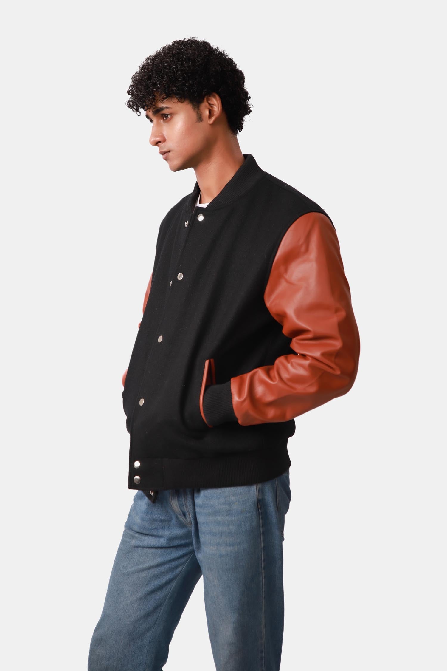 Black Leather Jacket For Men