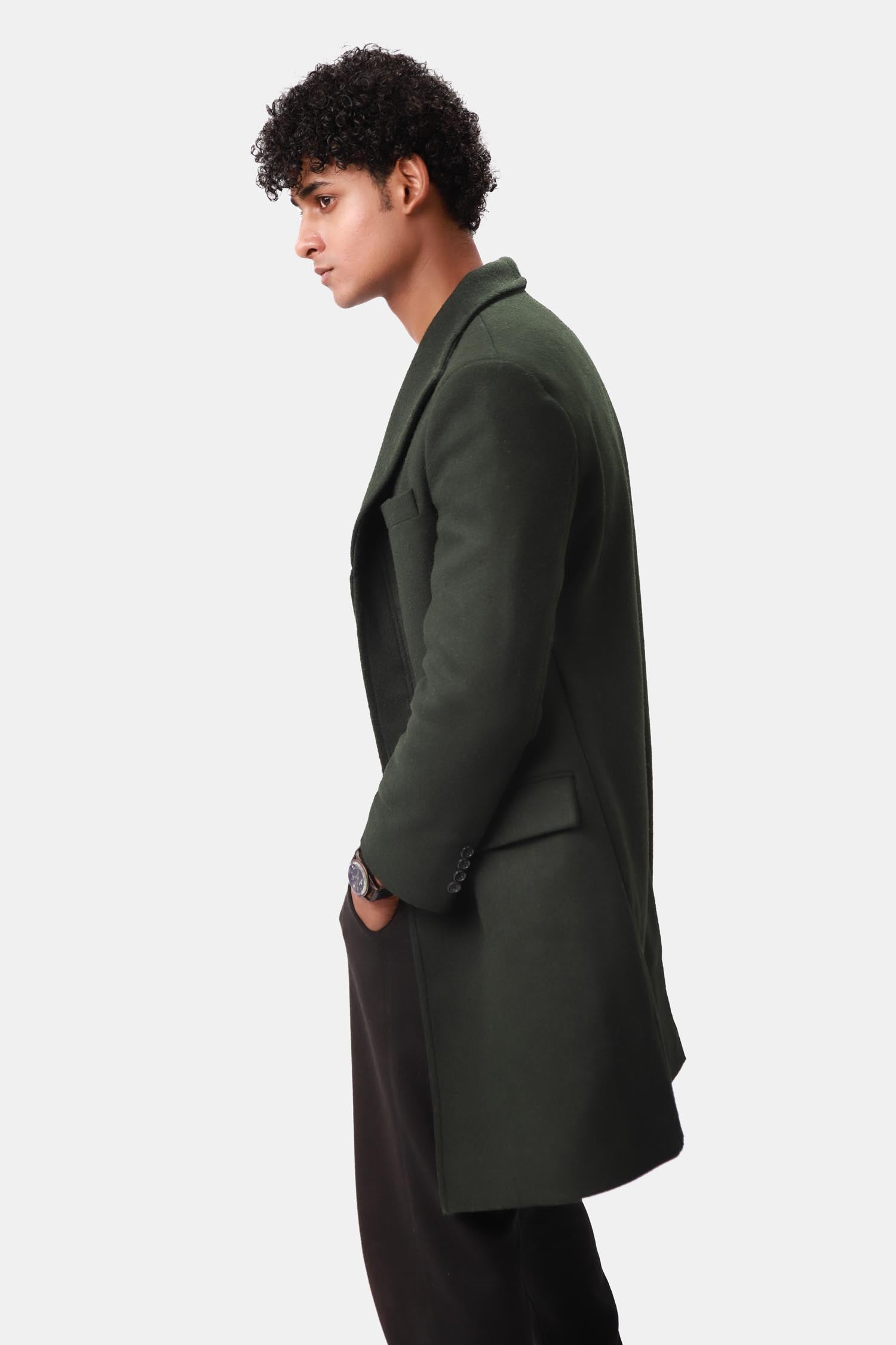 mens wool dress coat Single-Breasted For Men - Black Wool Coat For Man - Men's Long Wool Coat For Winter Tiana in Blue (2024 100% Wool msf2413 Height:6'
