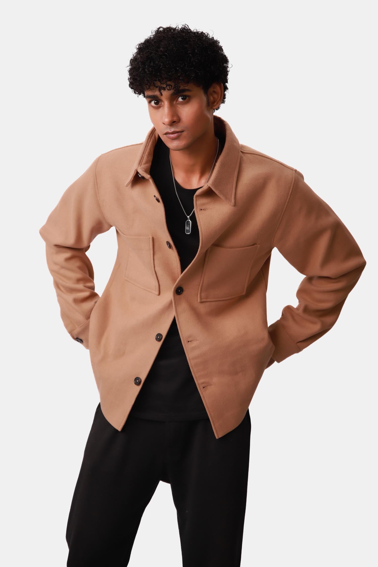 Wool Sweater Jacket For Men