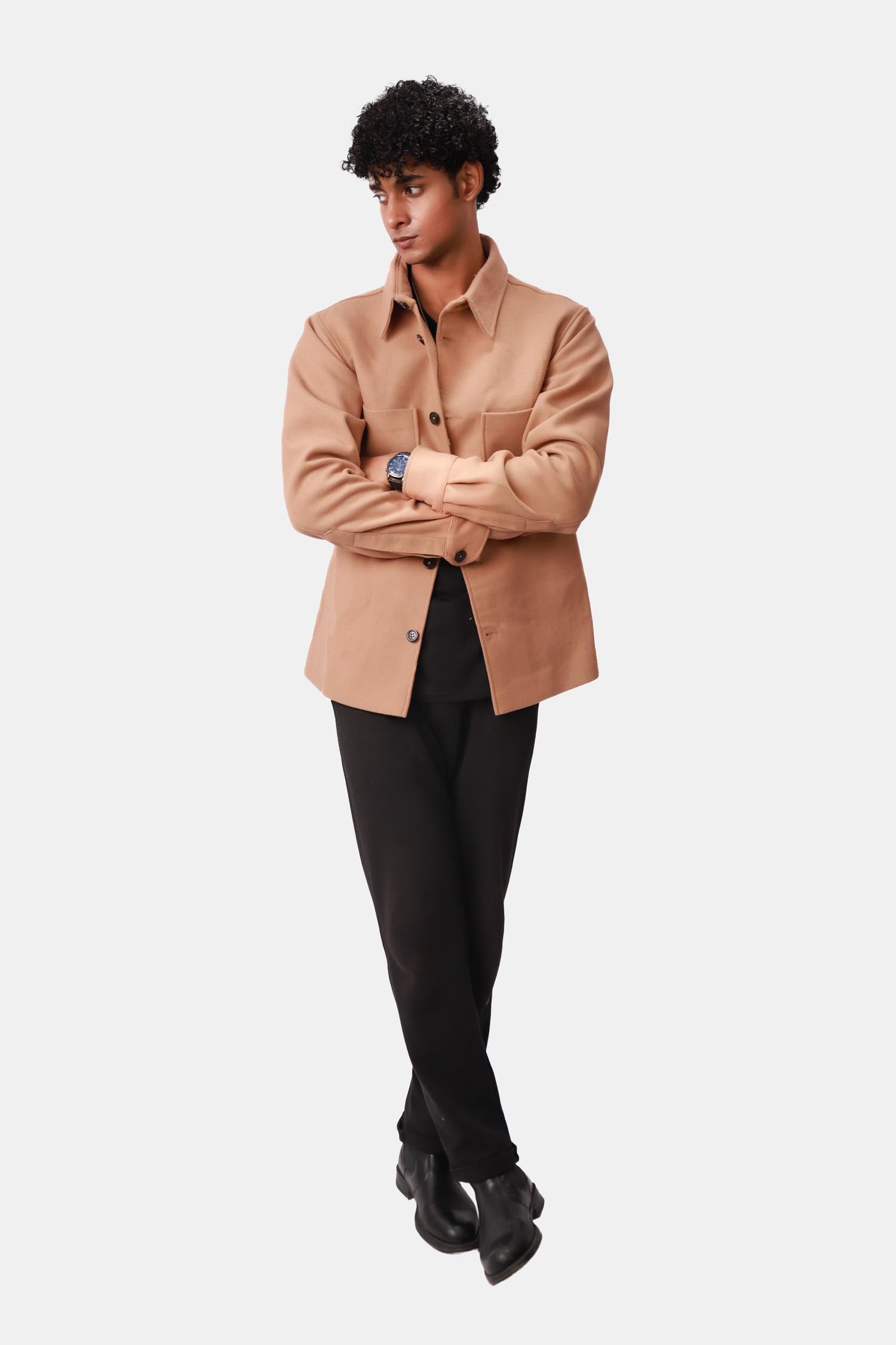 Wool Sweater Jacket For Men