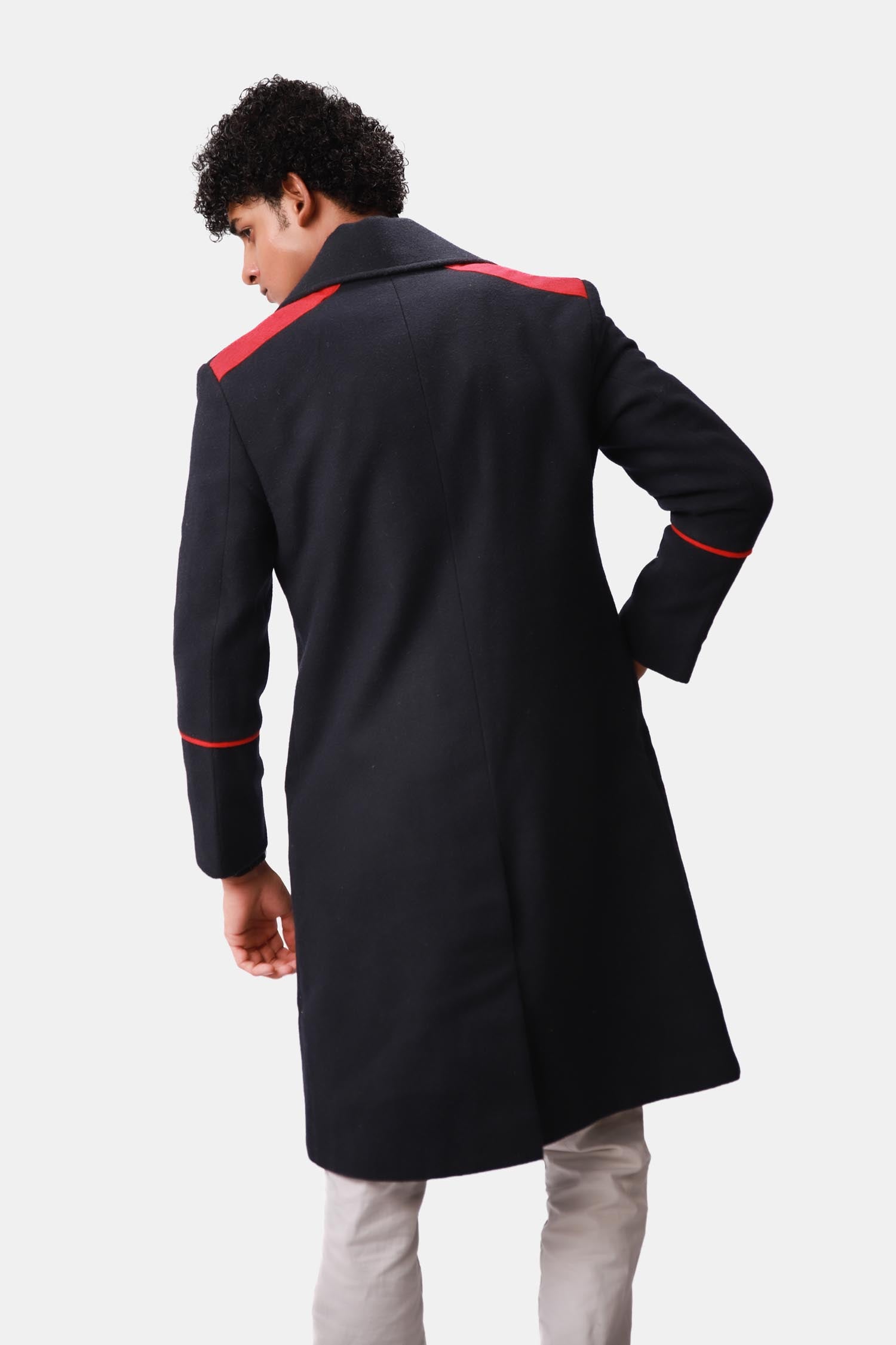 Dark blue Coat For Men