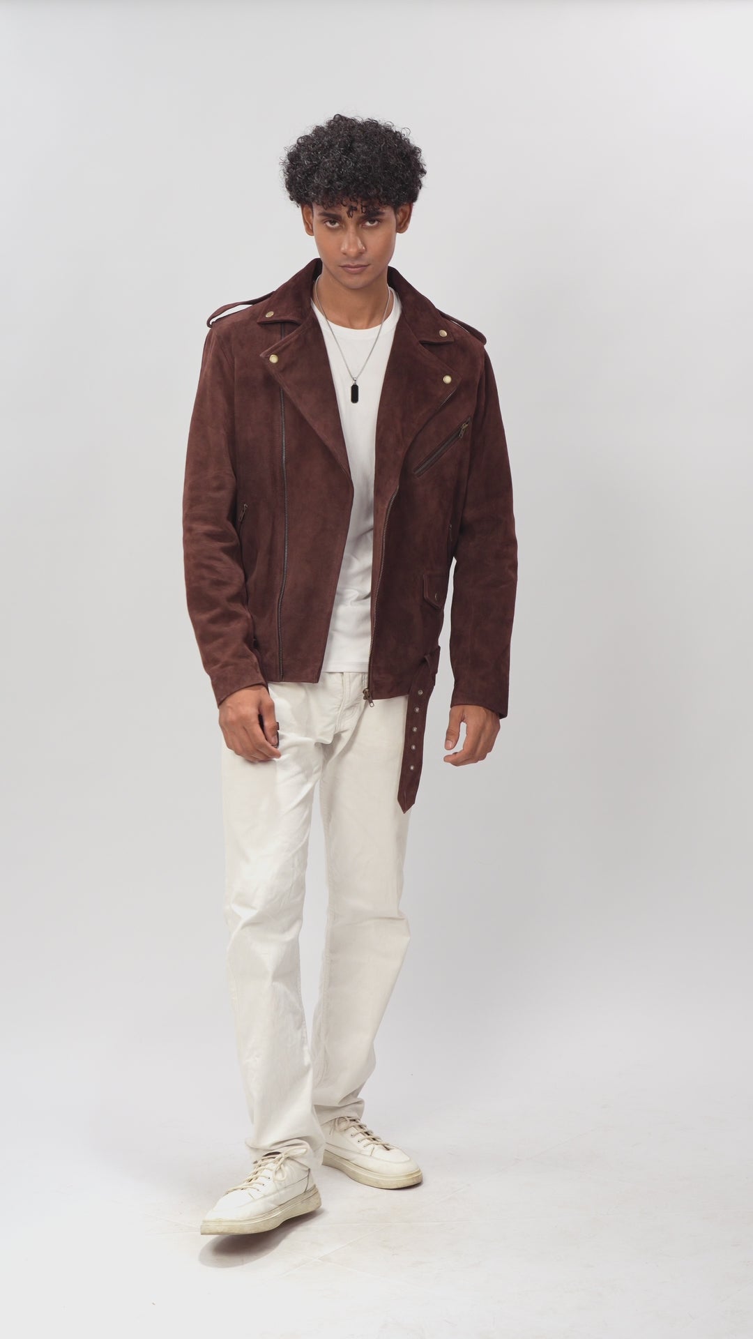 Leather Biker Jacket For Men